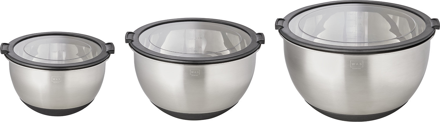 Schüssel Set 3-tlg. inkl. Deckel